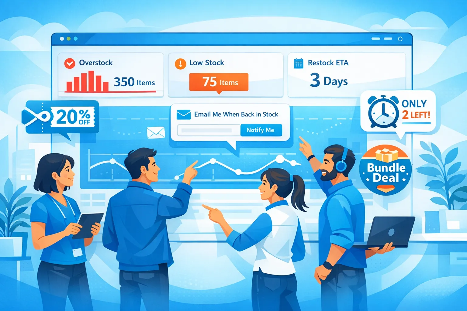 Inventory-Aware Promotions for Ecommerce