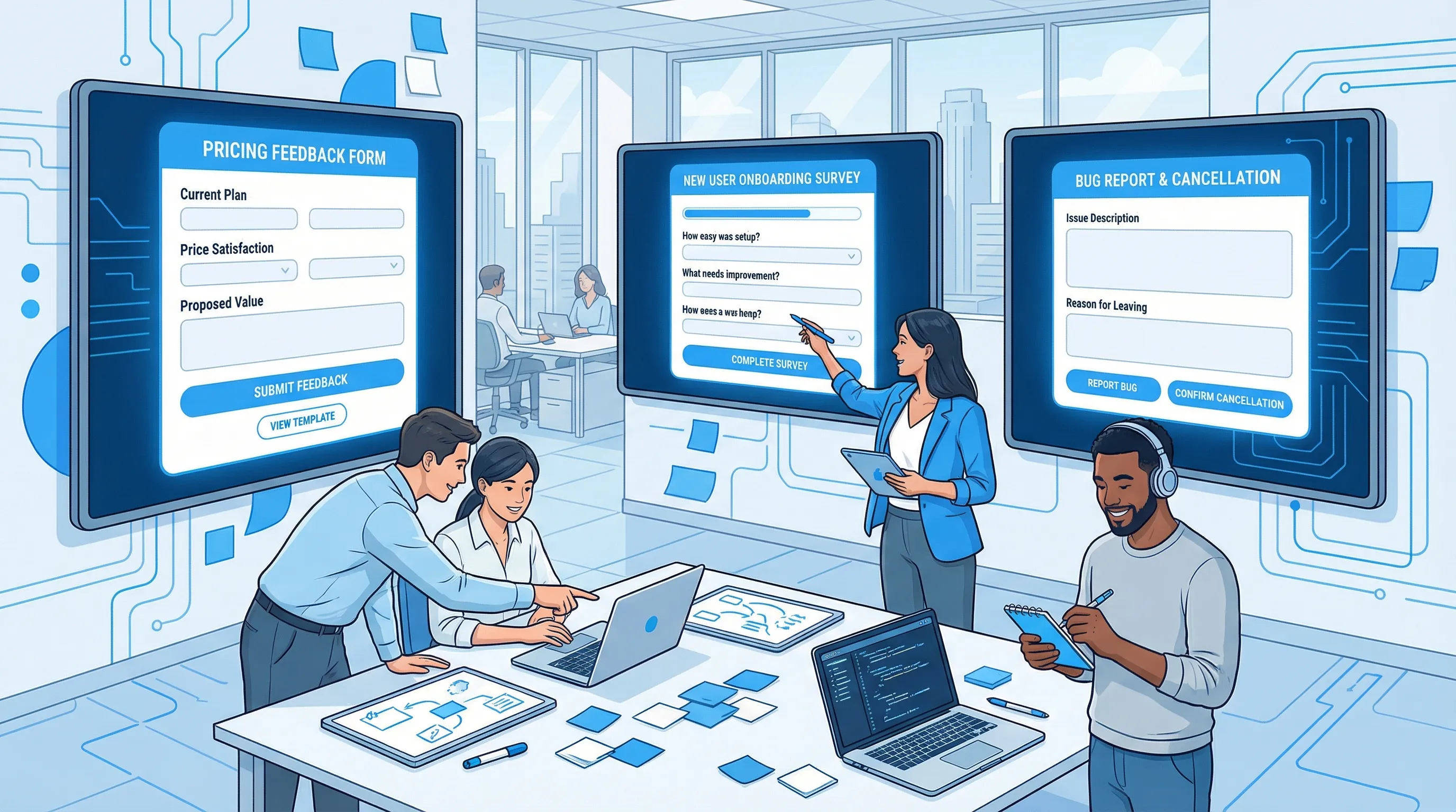 Online Customer Feedback Form Templates for SaaS (Copy/Paste)