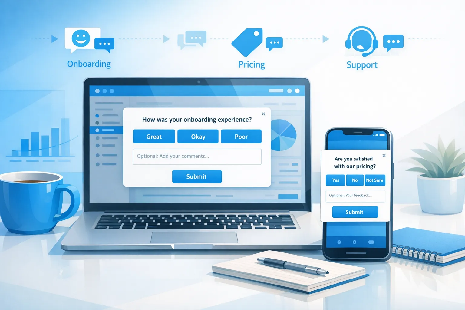 Online Feedback Form for SaaS: Examples and Best Practices
