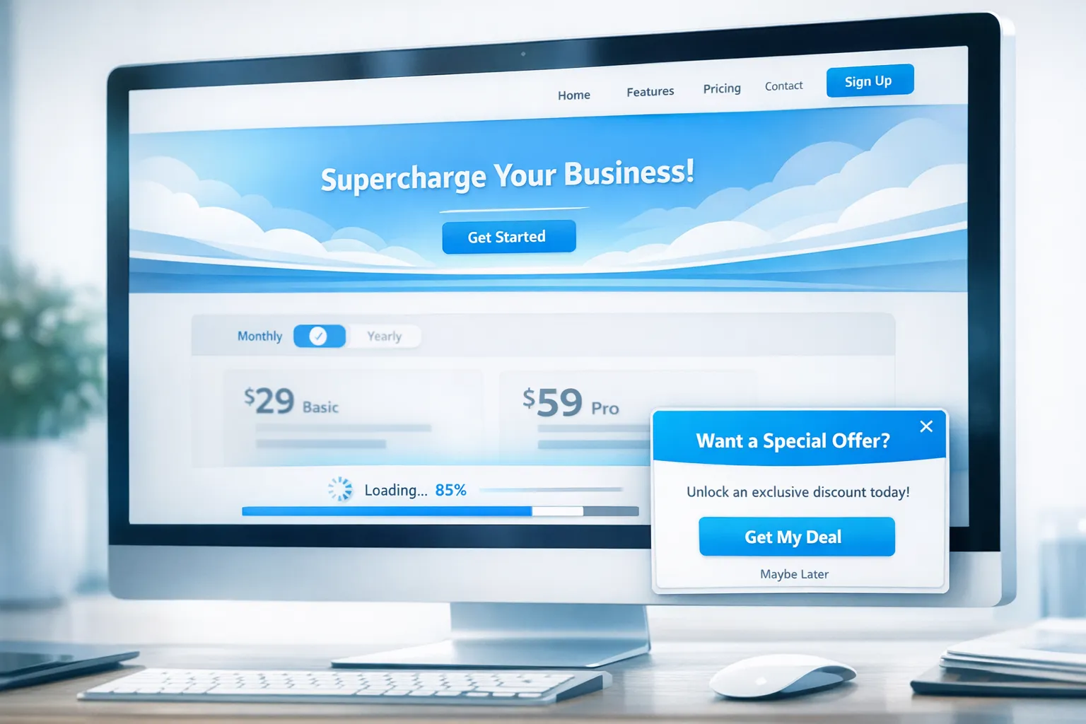 Popup Load Speed Without Sacrificing Design