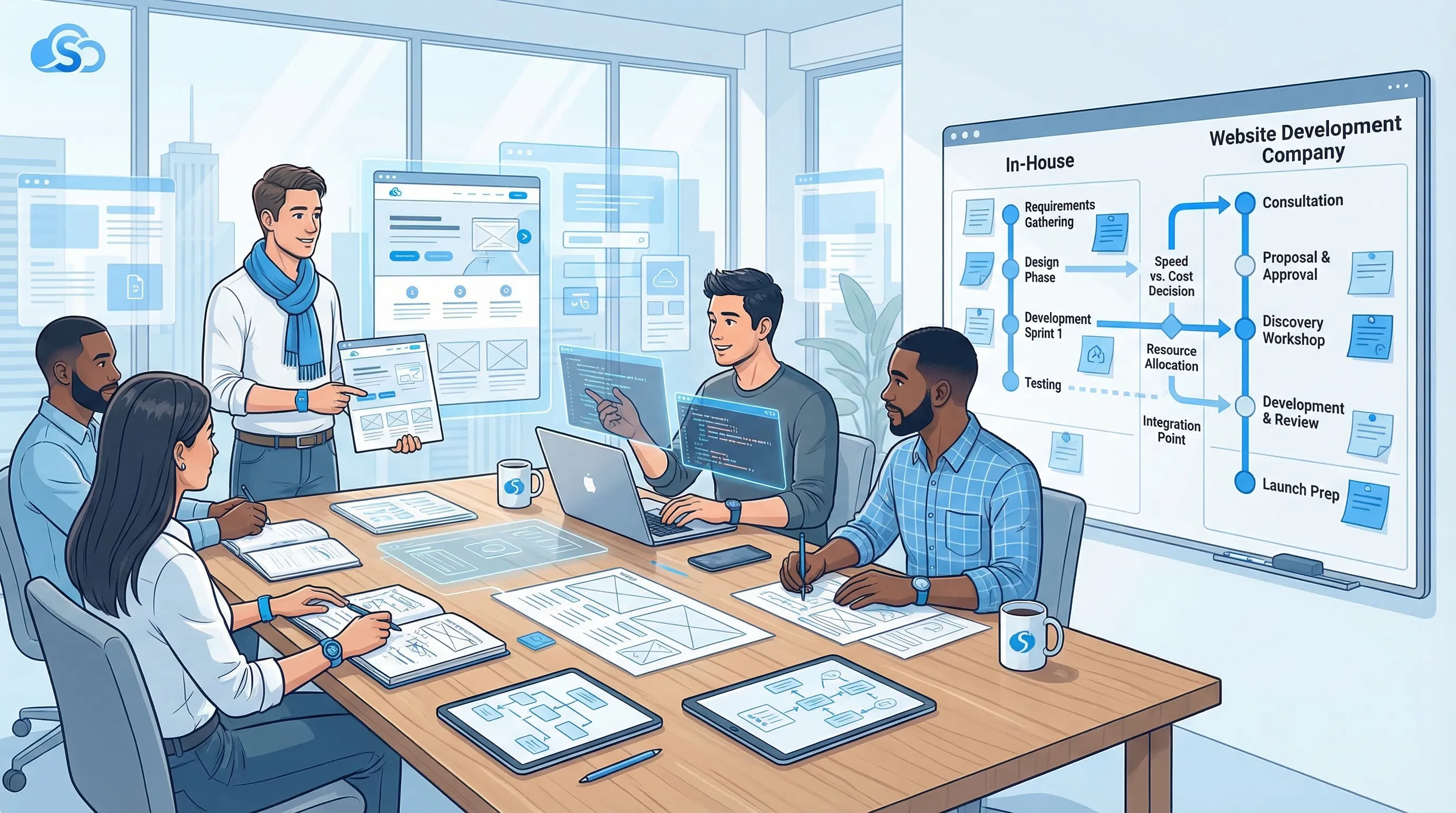 Website Development Company vs In-House: Cost and Speed